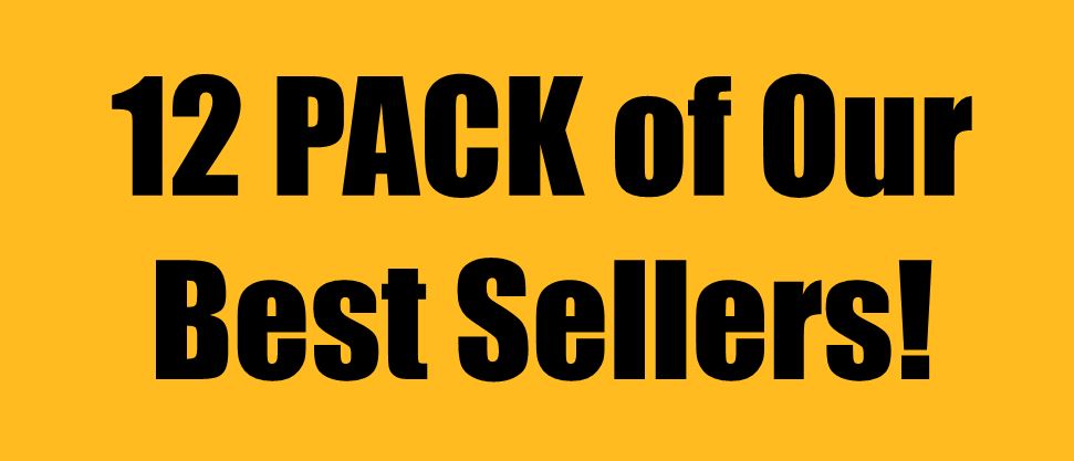 12 Pack of Random Caps - SAVE TIME & MONEY!