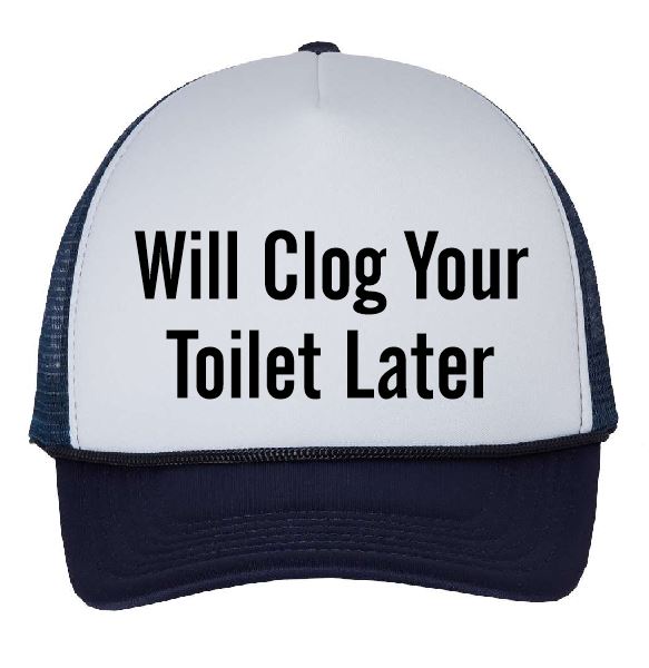 Will Clog Your Toilet Later